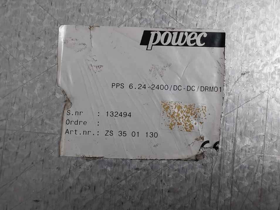 Powec Pps 6.24-2400/Dc-dc/Drm01 Power Supply Module Rectifier 18-72 Vdc - Image 22