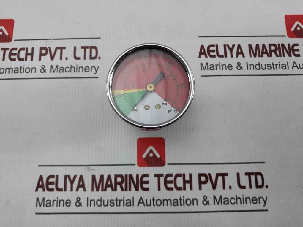 Pressure Gauge 0-4.0 Bar 0-60 Psi - Image 2