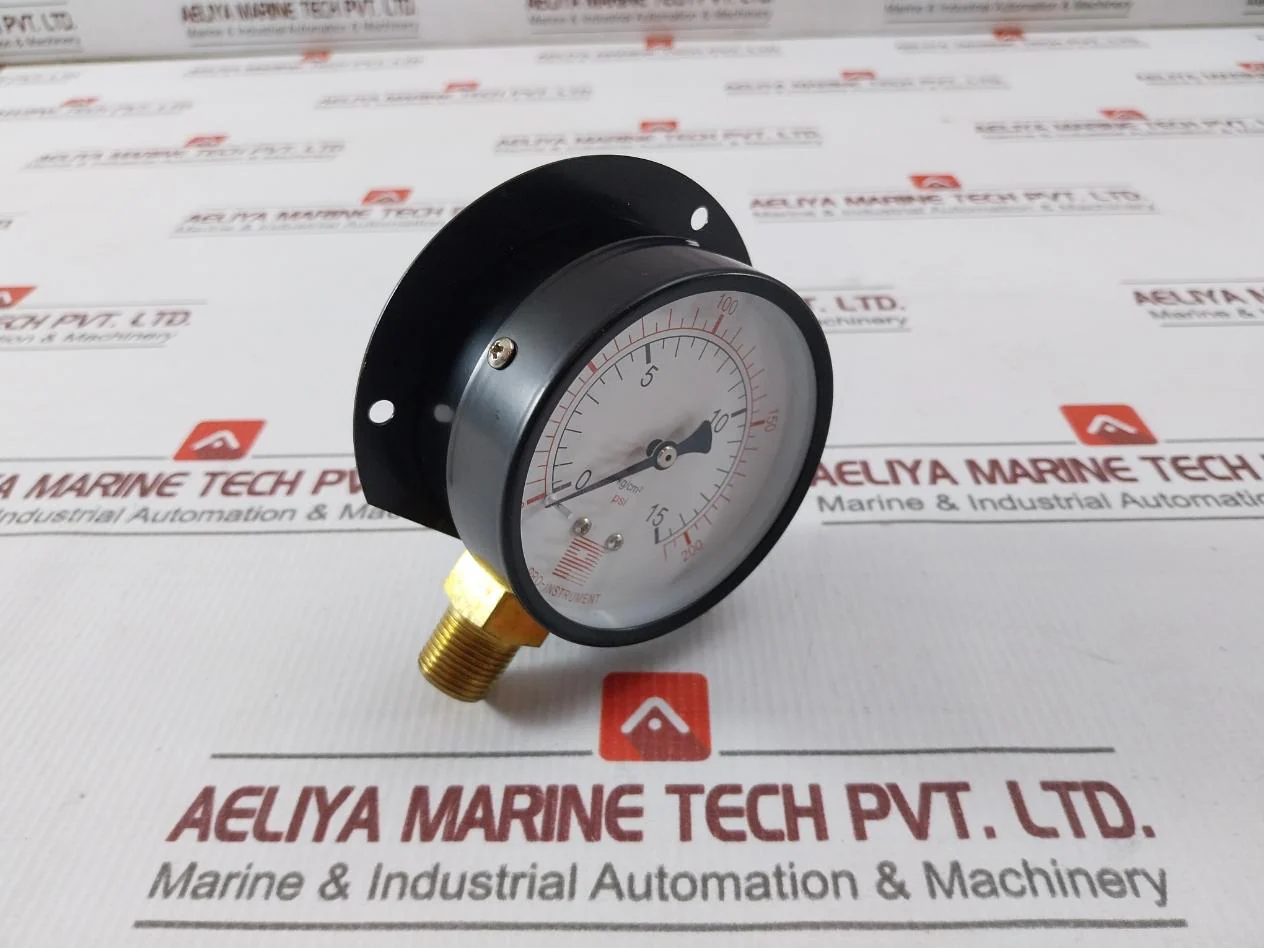 Pro-instrument Kc-g16 Pressure & Temperature Gauge 3" P-b X 3/8Pt 0-200/210 Psi - Image 4