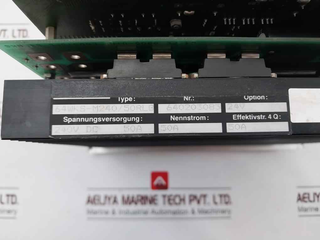 Procon 64Wks-m240/50Rlg Transistor-inverter Module 240Vdc 50A - Image 13