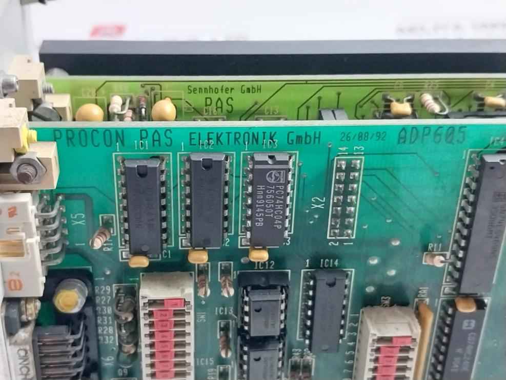 Procon Pas Mp600B-s021 Control Board Module Adp605 Mp600-1 - Image 5