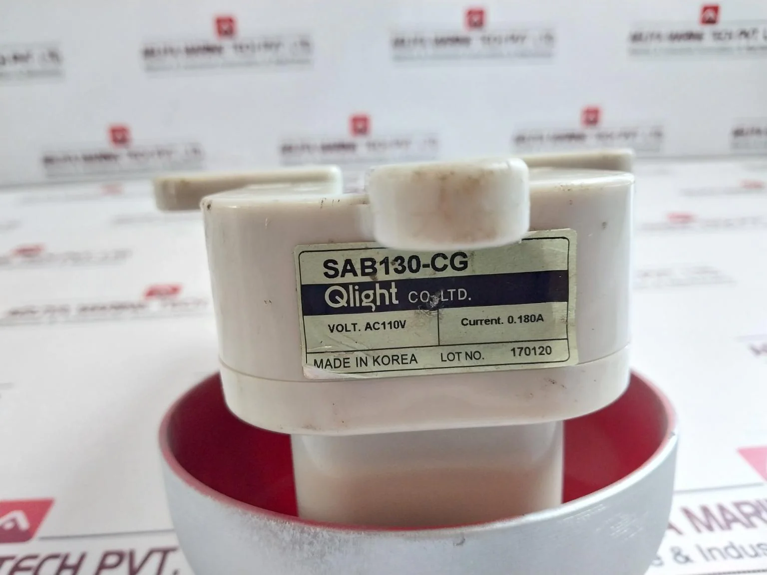 Qlight Sab130-cg Alarm Bell With Lamp Ac110V 0.180A - Image 6