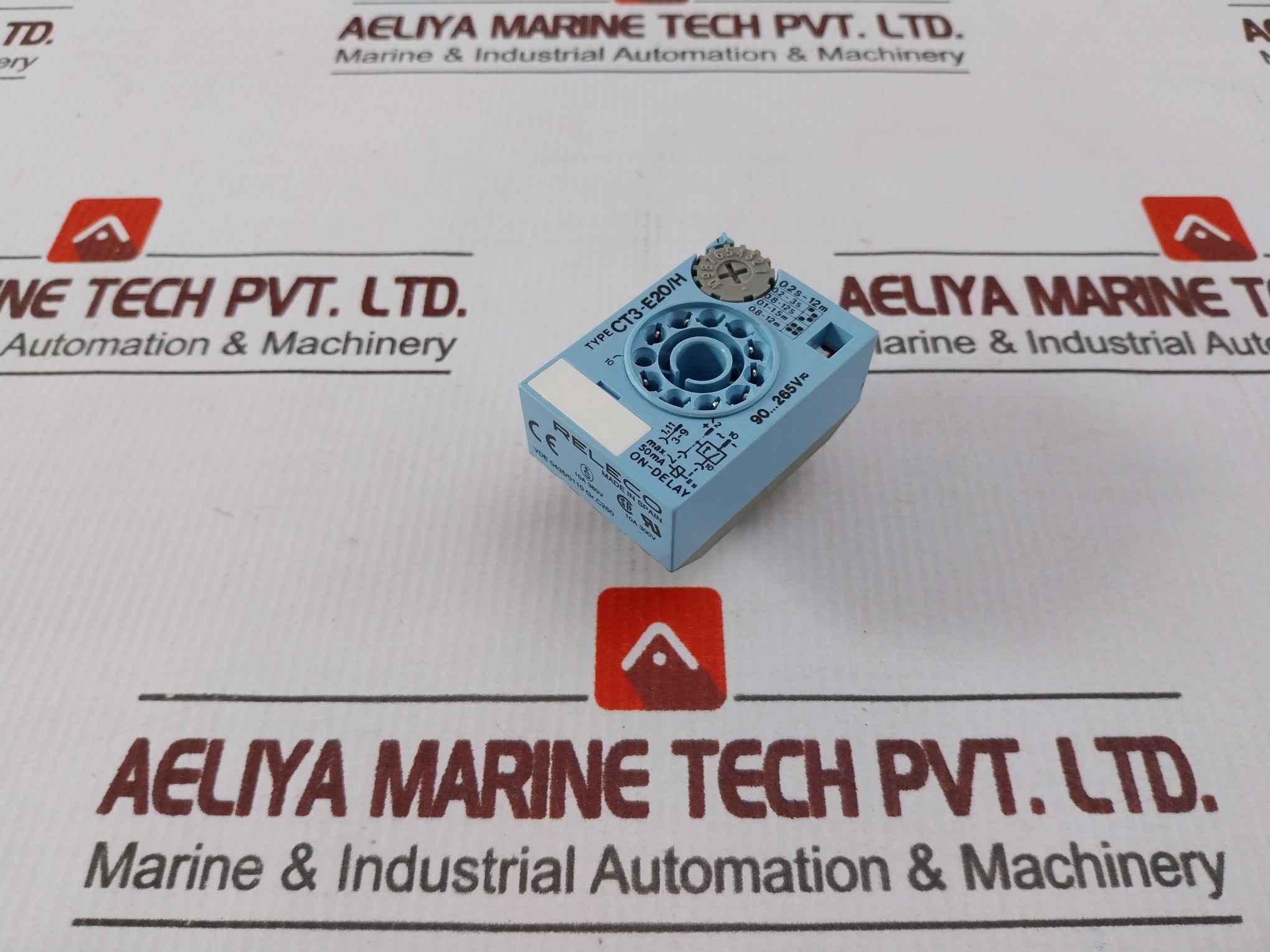 Releco Ct3-e20/H Relay Timer Cube 10A 380V Max. 50Ma - Image 6