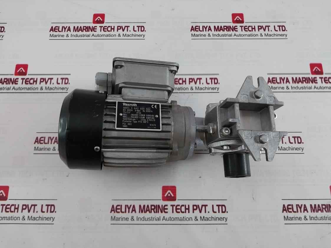 Rexroth 3 842 503 582 3-phase Thermal Protection Drive Motor Ip55 625074 - Image 8