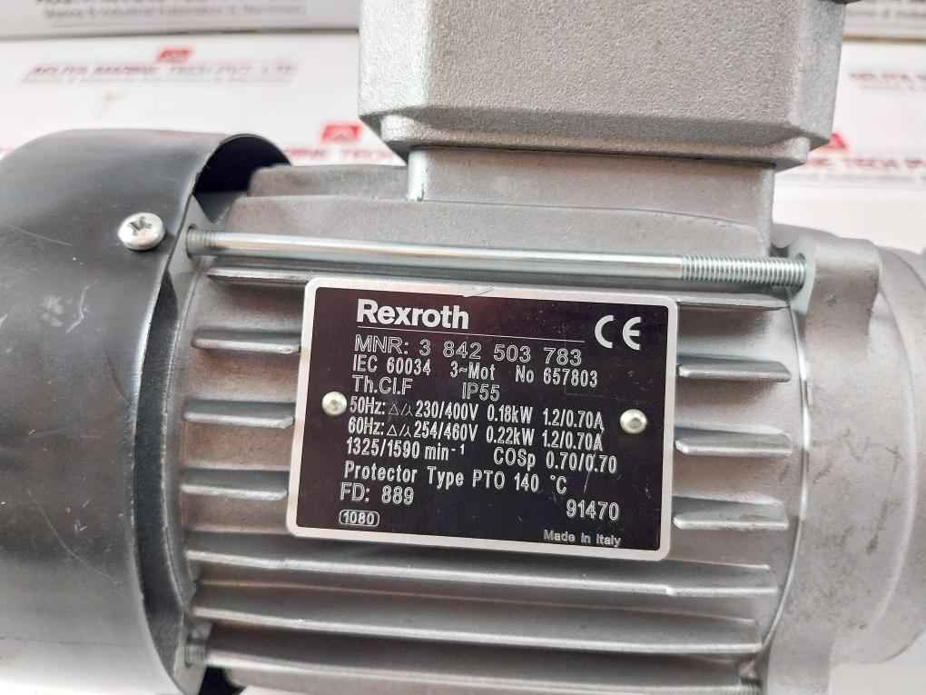 Rexroth 3 842 503 783 Thermal Protection Motor 230/400V 0.18Kw 1.2/0.70A 50/60Hz - Image 11