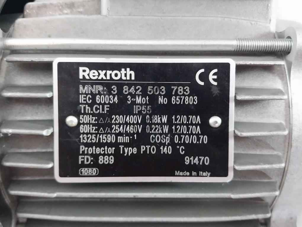 Rexroth 3 842 503 783 Three-phase Motor W/ Thermal Protection 657803 - Image 13