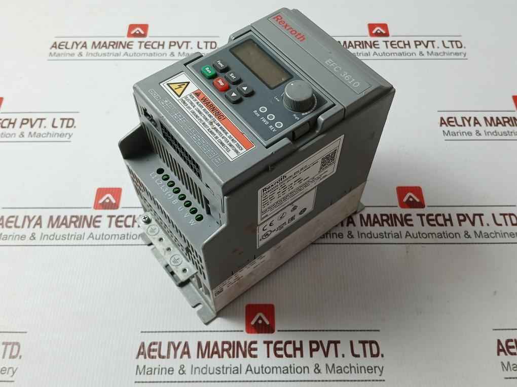Rexroth Efc3610-0K75-3P4-mda-7P-nnnnn-nnnn Frequency Converter 2.6A 50/60Hz - Image 2