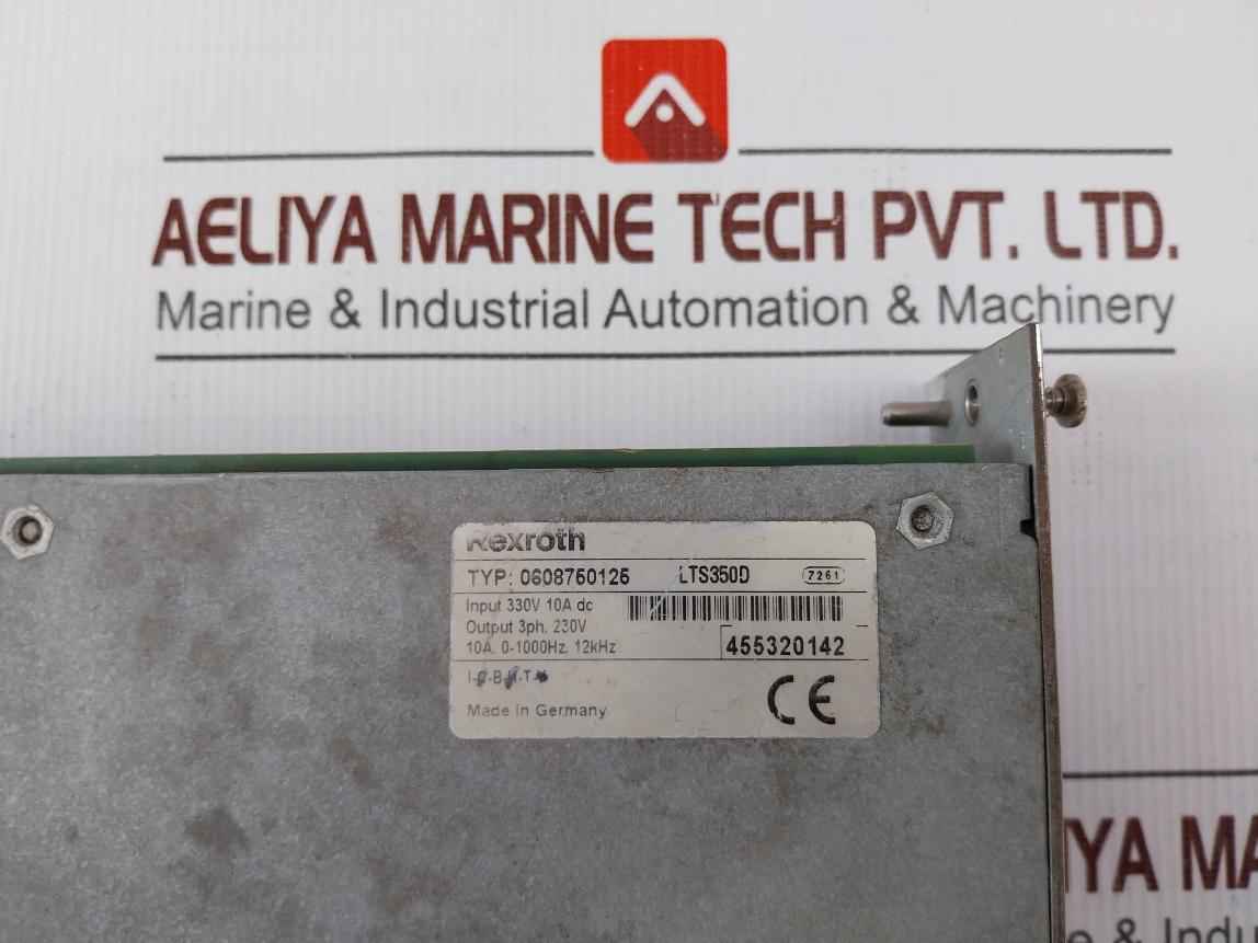 Rexroth Lts350D Servo Amplifier 330V 10A Dc R911172925 Ver.7.0 - Image 11