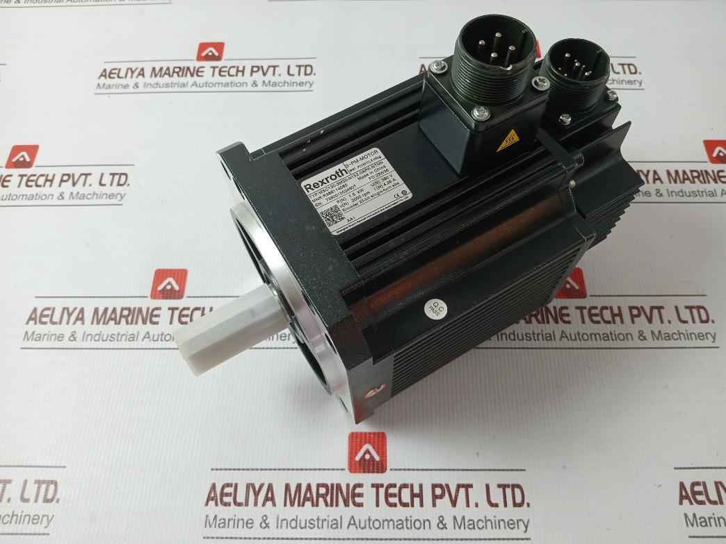 Rexroth Msc130-3M20-n152-0Apk-ntnn Servo Motor R988114085 2000 Rpm 4.36A - Image 2