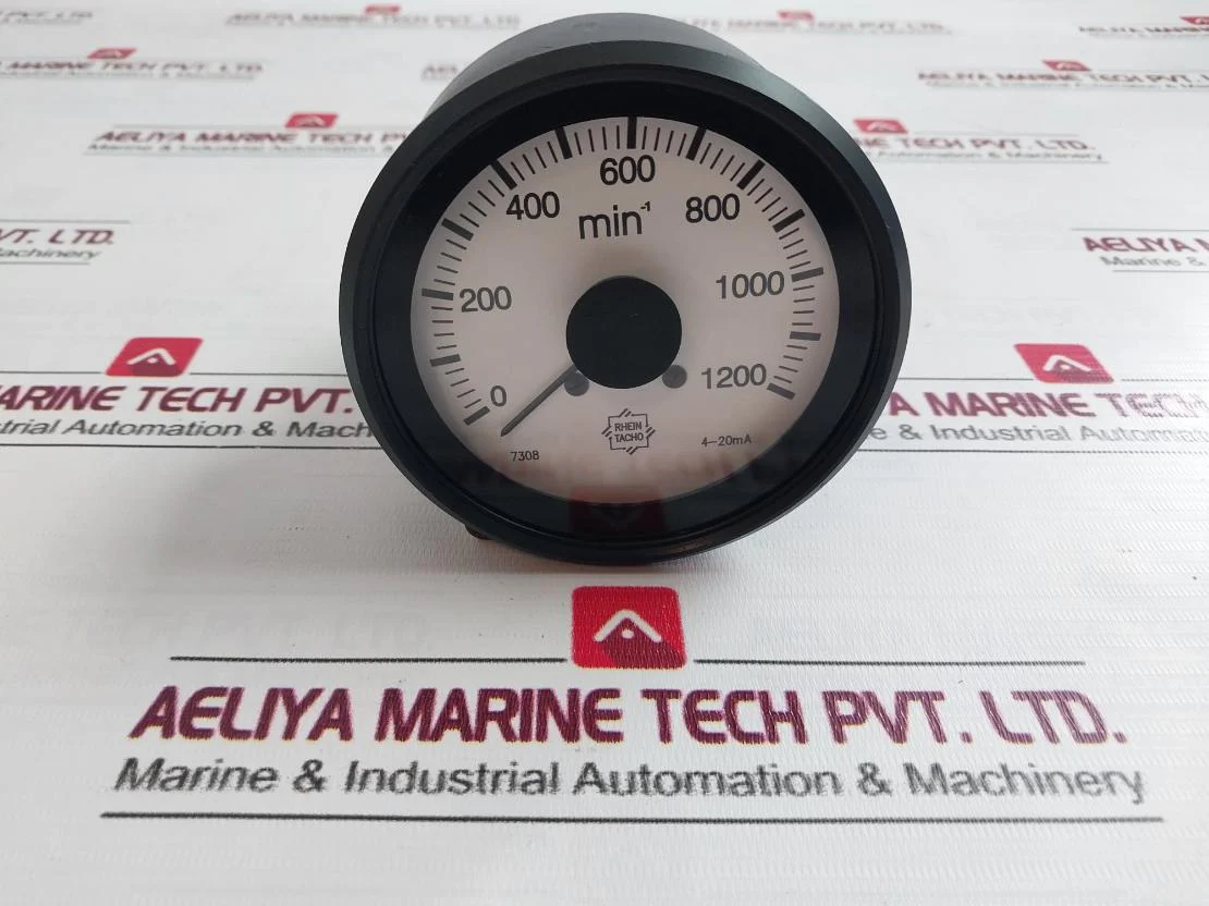 Rhein Tacho Tachometer 0 To 1200 Min-1 4-20Ma - Image 5