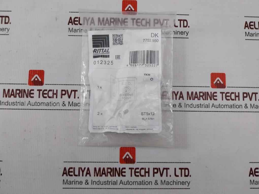 Rittal Dk 7752.950 E.S.D.Connection Bonding Point Ma=5 Nm St5X12 - Image 3