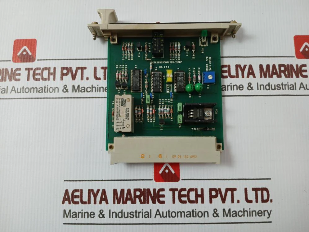 Rolf Janssen 232 Pcb For Stop/Reset Operation Auxiliary Engine 0.5-30 Sec 24V - Image 3