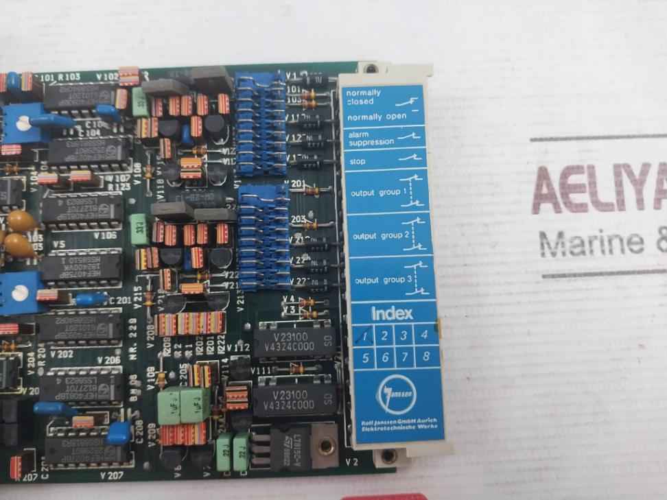 Rolf Janssen Bm 06 Binary Fault Ind Printed Circuit Board Gmbh - Image 6