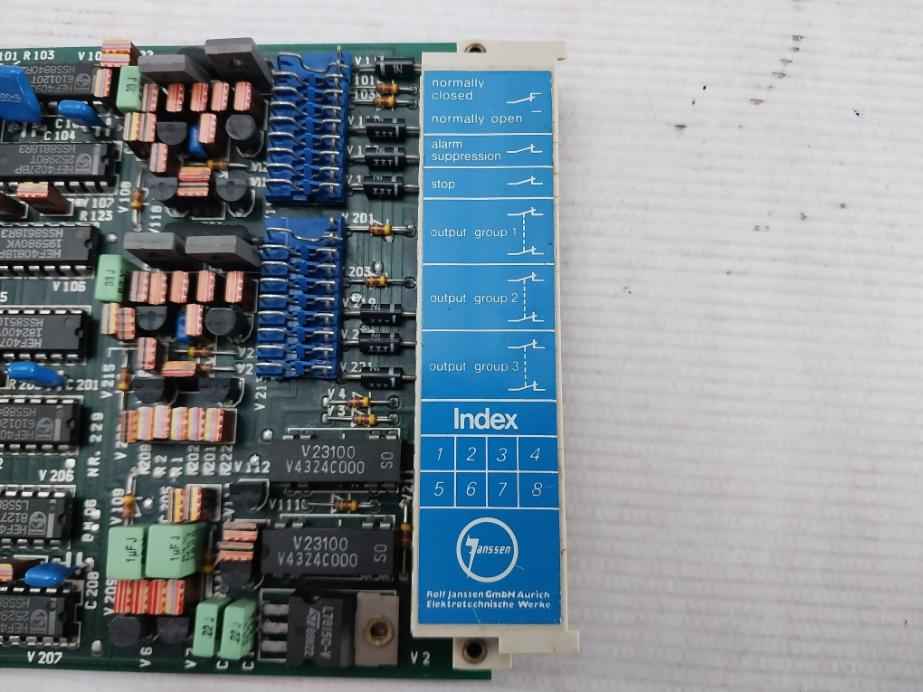 Rolf Janssen Bm 06 Emergency Stop Control Pcb Module Nr.229 - Image 5