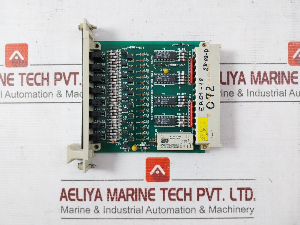 Rolf Janssen Dbu 06/24 Wire Break Monitoring Pcb Module Nr.233 - Image 2