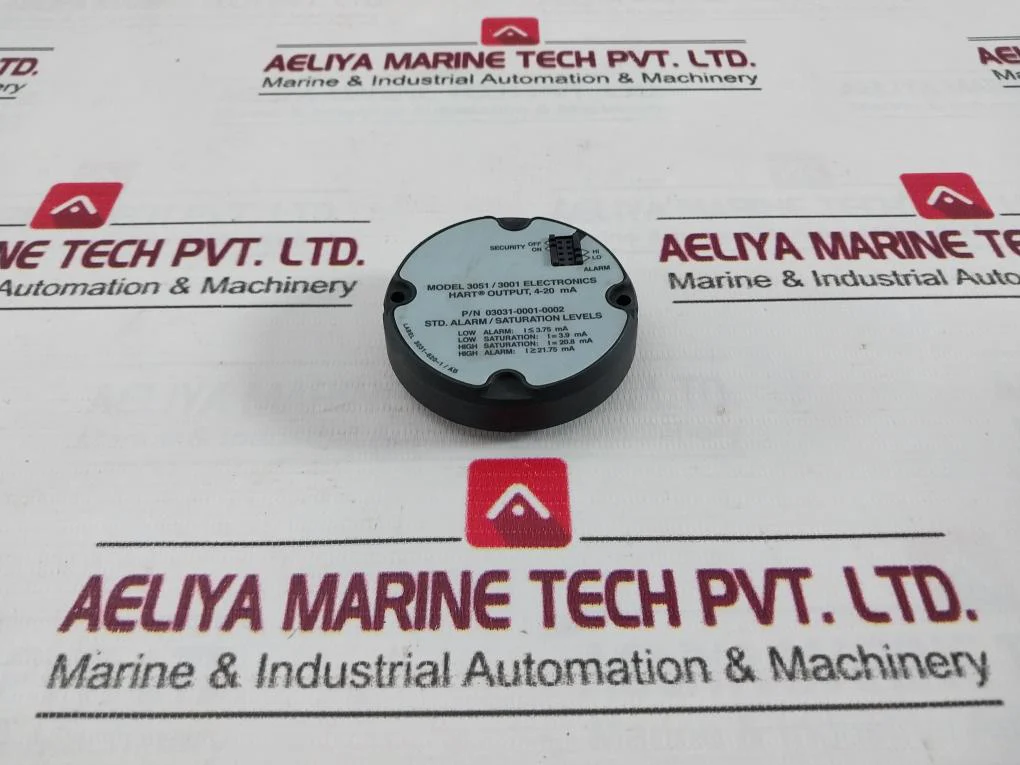 Rosemount 03031-0001-0002 Electronic Hart Output Module 4-20 Ma - Image 4