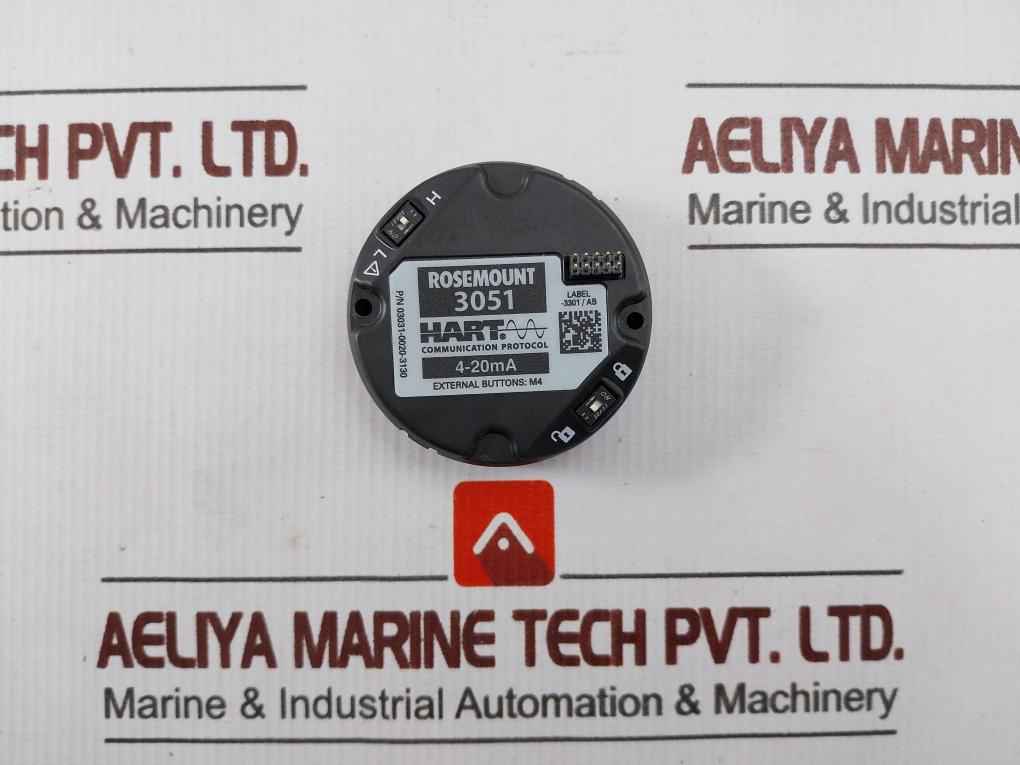 Rosemount 03031-0020-3130 Communication Pressure Transmitter Lcd Display 4-20 Ma - Image 7