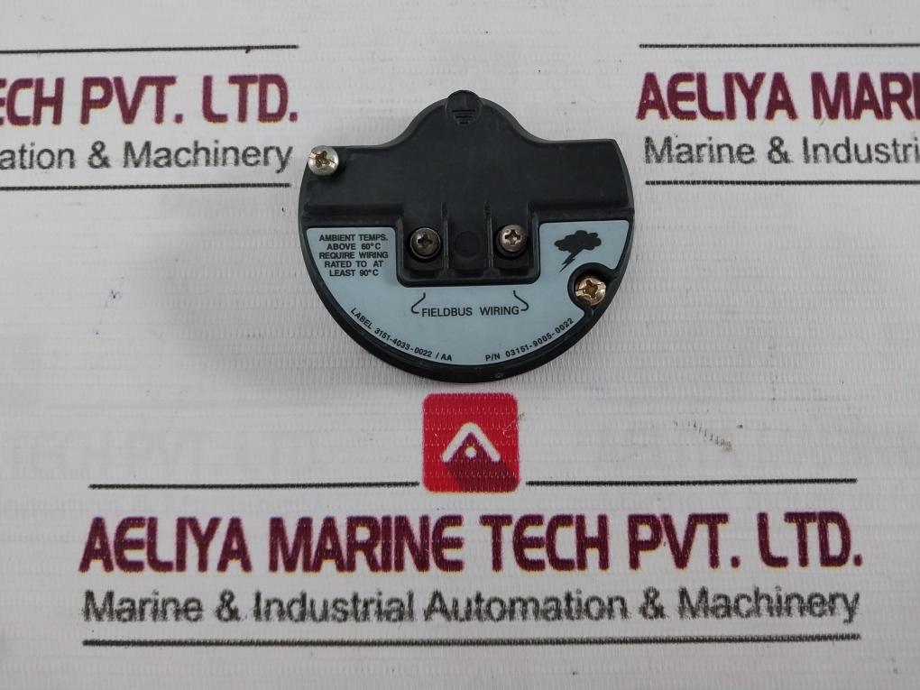 Rosemount 03151-9005-0022 Fieldbus Wiring Component Terminal Block 60˚C - Image 2