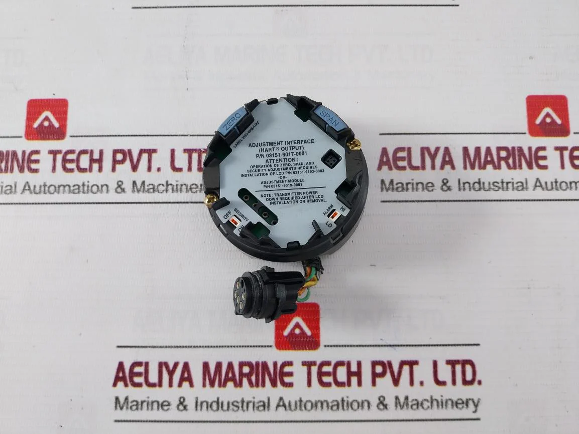 Rosemount 03151-9017-0001 Hart Adjustment Output Interface Arar0312 P0001083 - Image 2