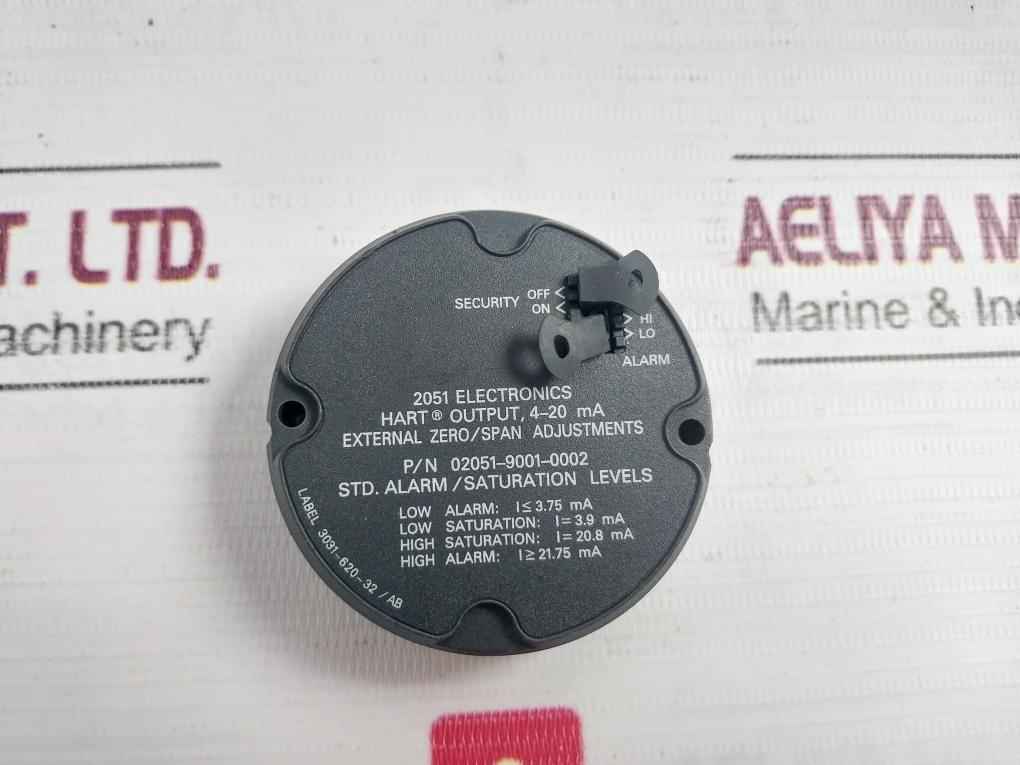 Rosemount 1151-1417-2/Ac Lcd Indicating Unit Bas00Atex 1091U 60V - Image 3