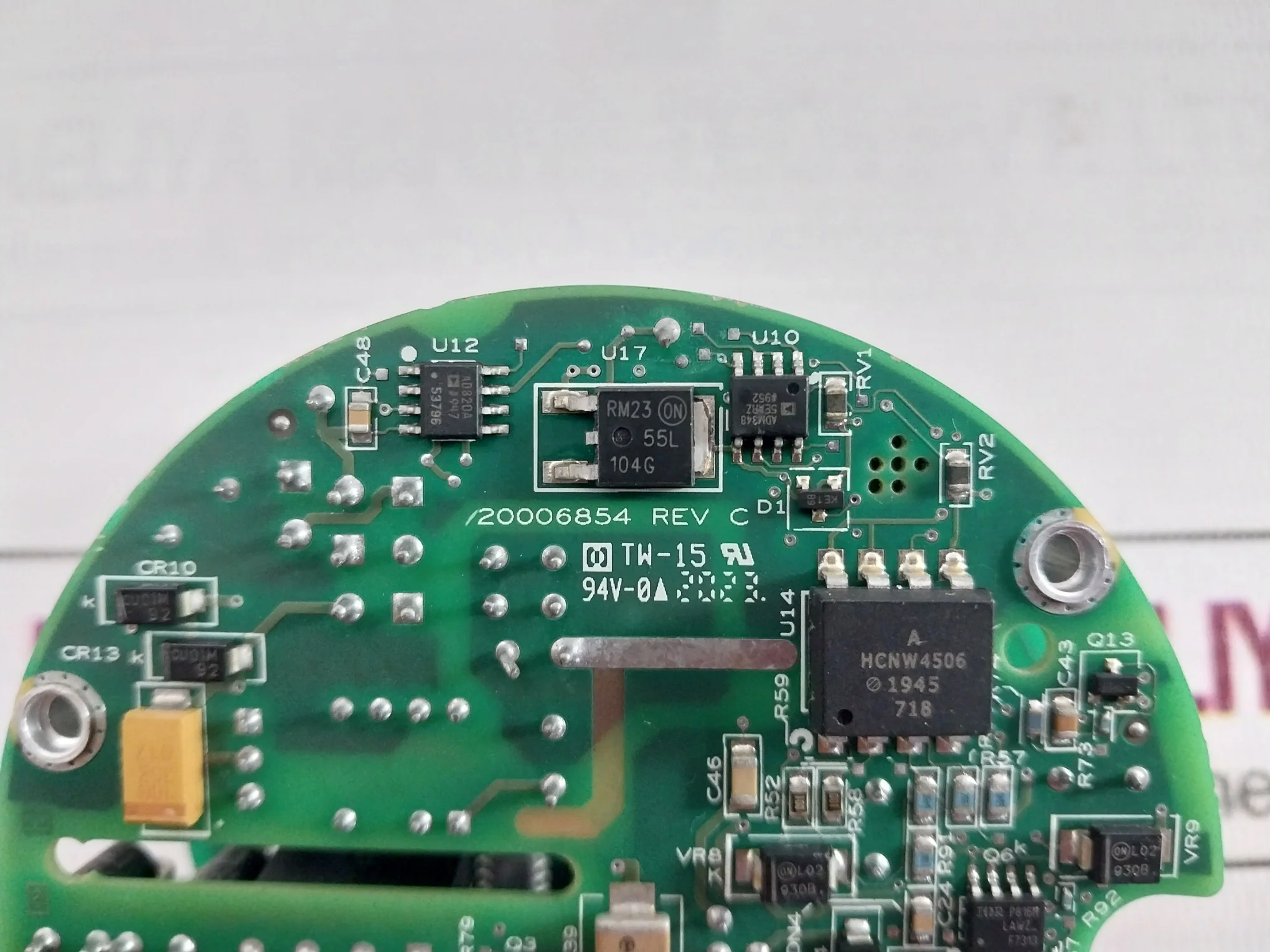 Rosemount 20006854 Printed Circuit Board Module Mmi-20006853 Rev: Eb - Image 10