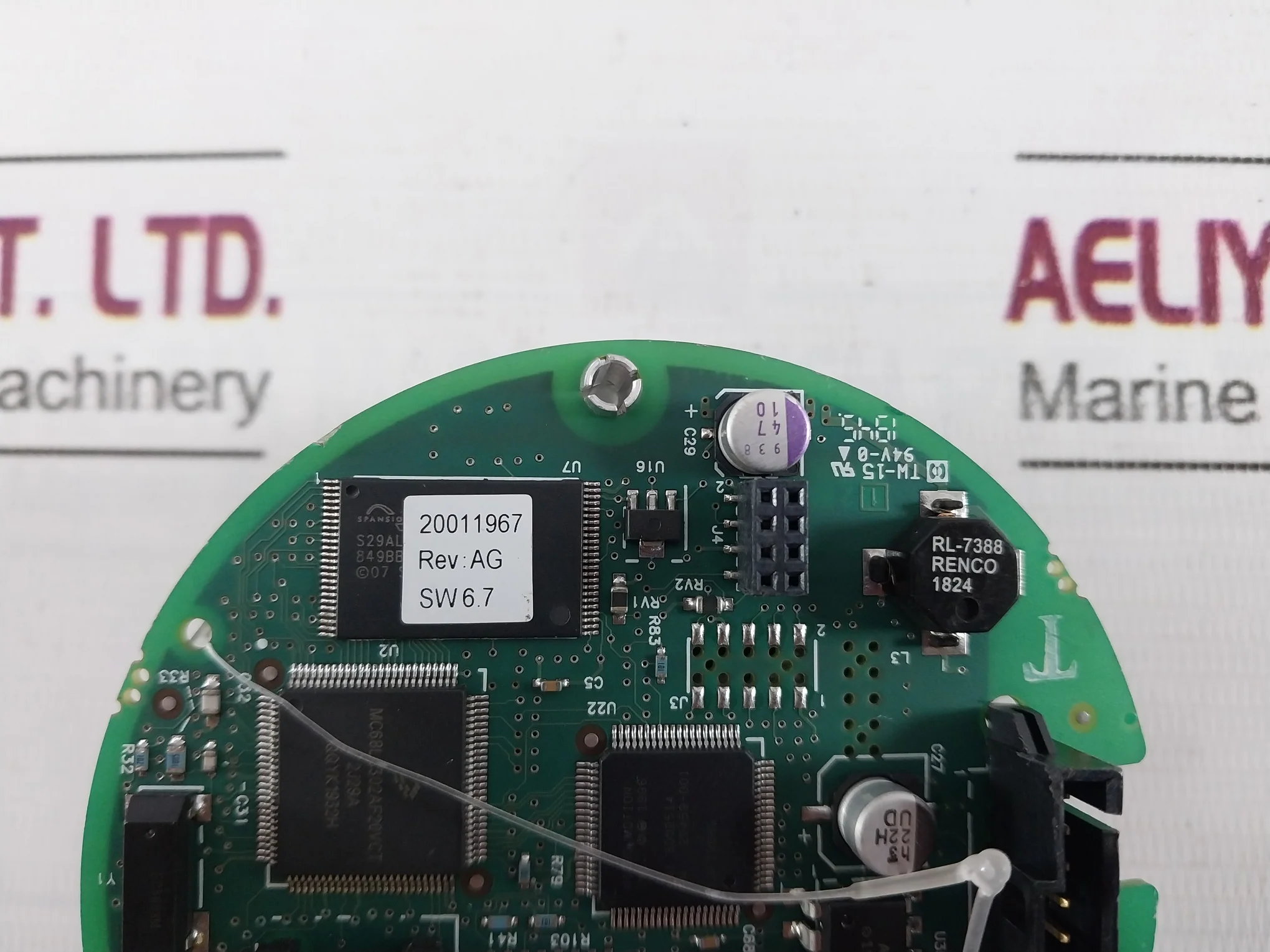 Rosemount 20006854 Printed Circuit Board Rev C 94V-0 Mmi-20008986 - Image 8