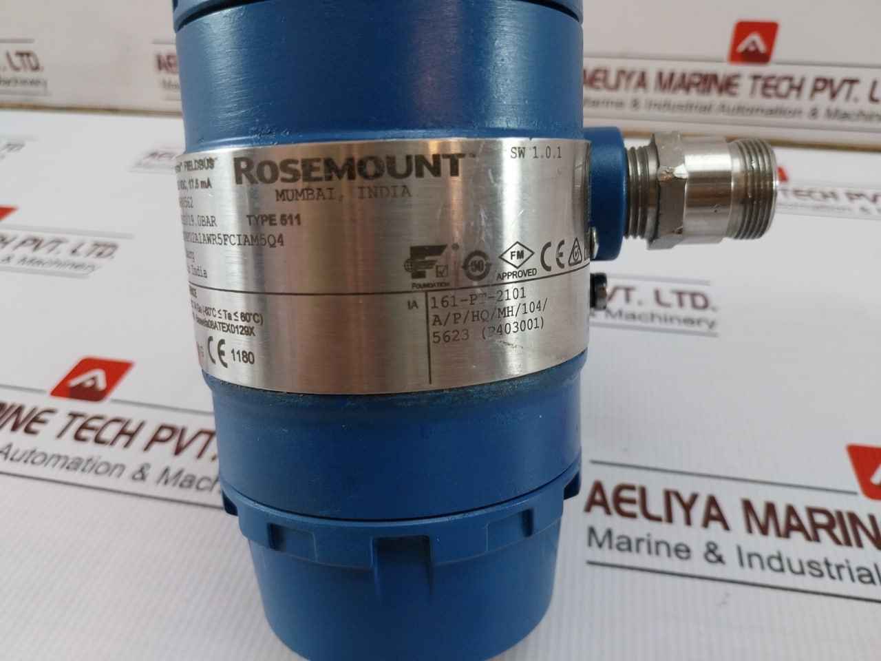 Rosemount 2051cg4f02a1awr5fciam5q4 Fieldbus Pressure Transmitter 275psi/19.0bar - Image 15