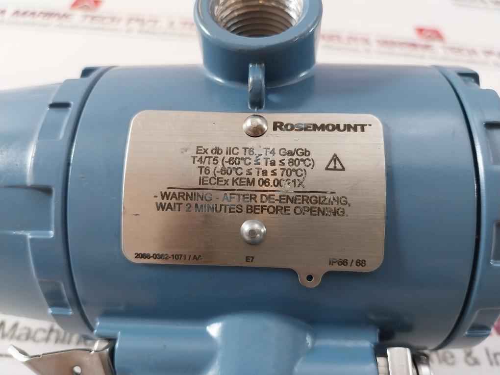 Rosemount 2051Ga2A2B21Ae7M4D4Q4 Hart Pressure Transmitter 150Psia/10.3Bara - Image 14