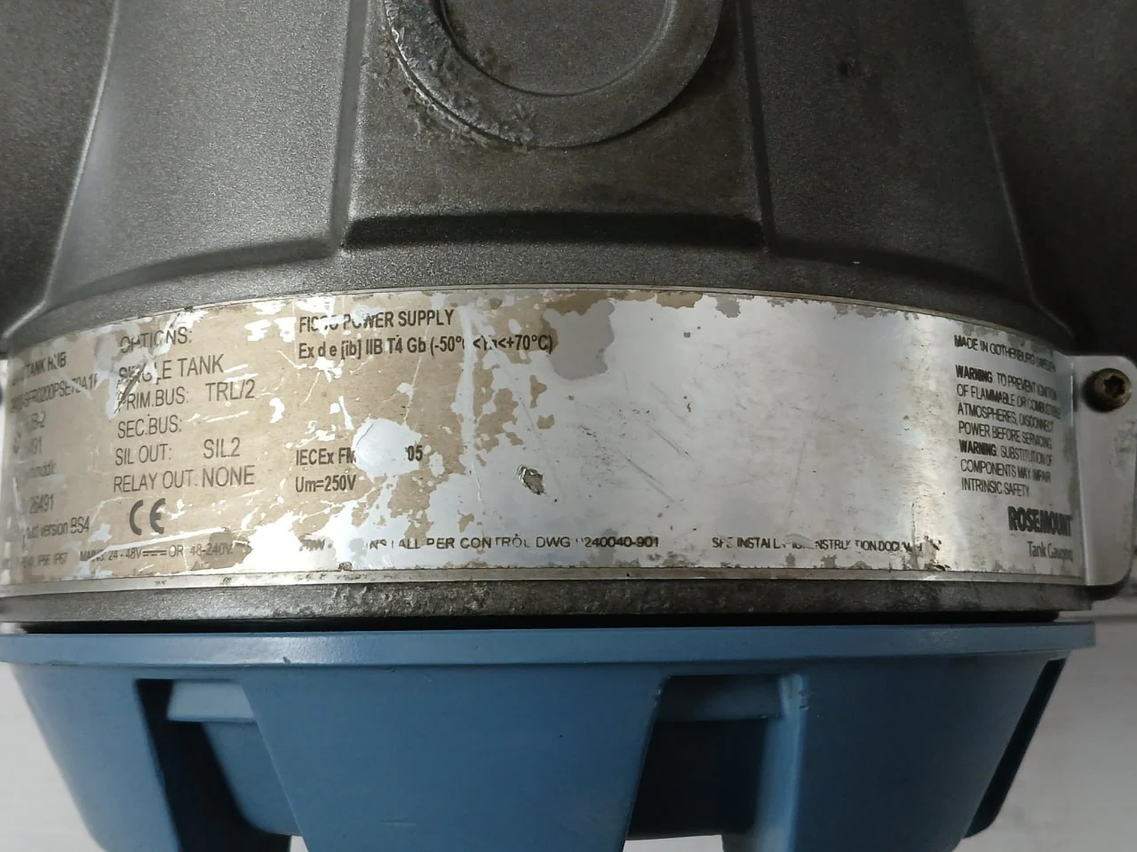 Rosemount 2410-sfr0200Pse70A1P Tank Hub 24-48V 48-240V Ip66 Ip67 - Image 13
