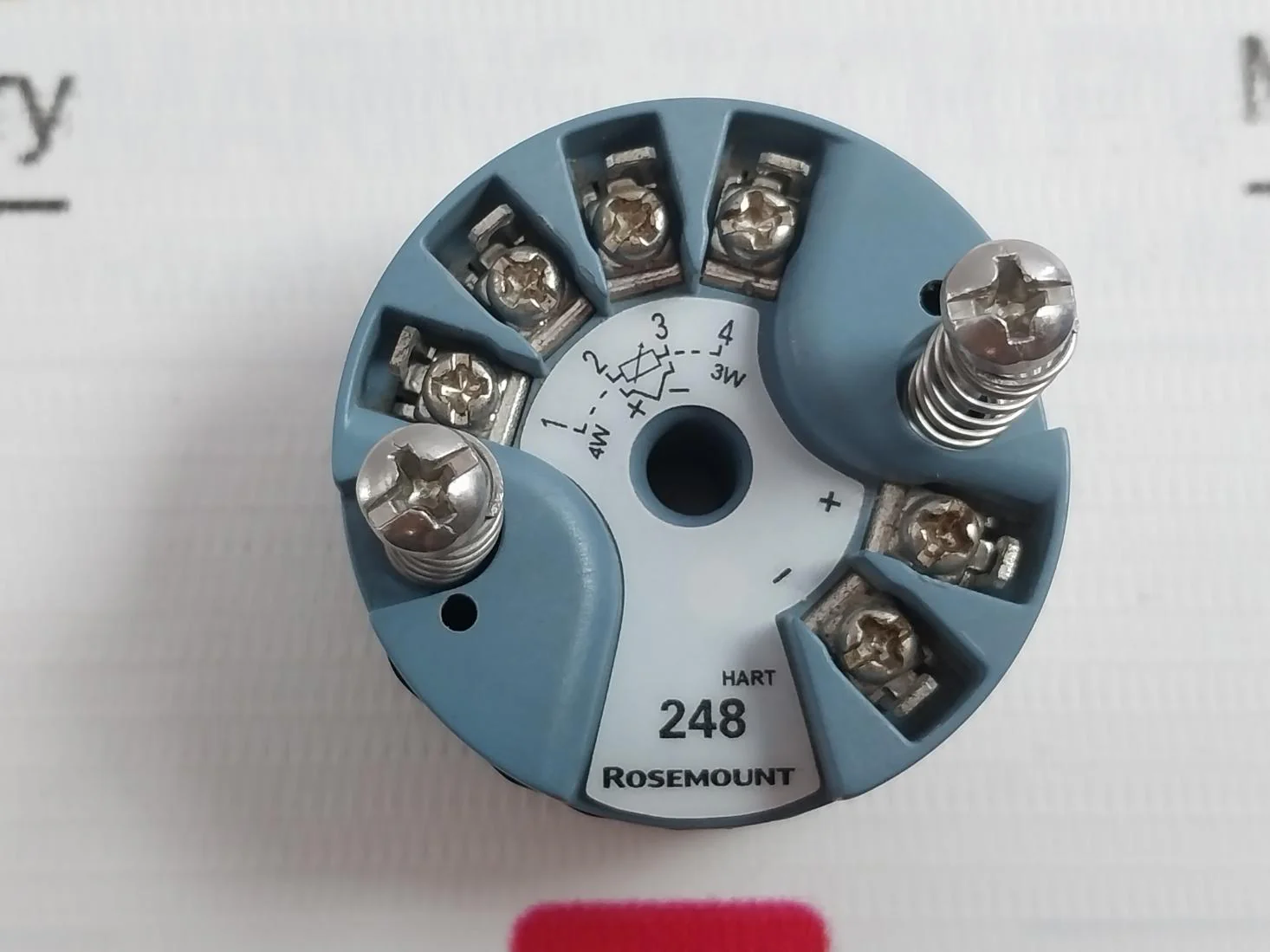 Rosemount 248Hai1N0Q4C4 Temperature Transmitter 00248-7403-0001 Rev: Ab 12-42.4V - Image 6