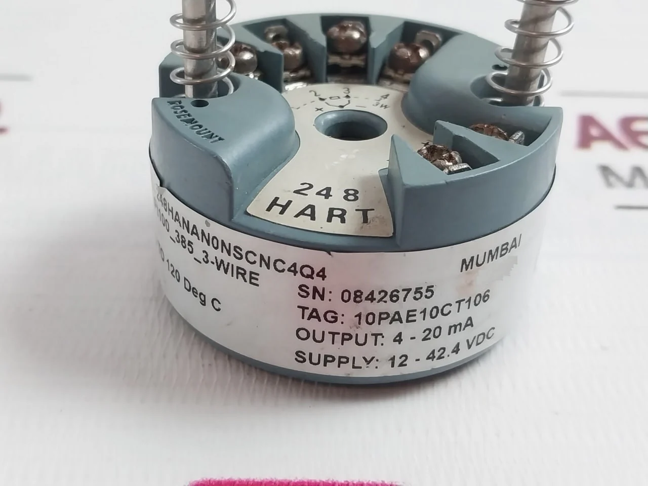 Rosemount 248Hanan0Nscnc4Q4 Temperature Transmitter 12-42.4 Vdc 4-20Ma - Image 7