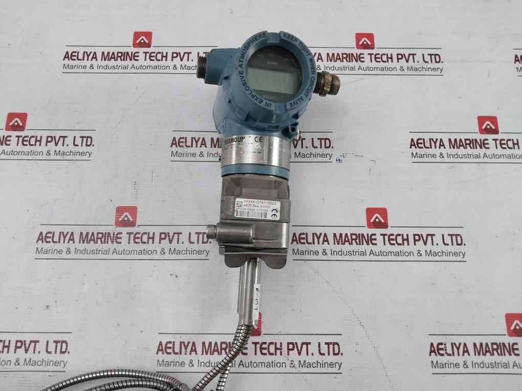 Rosemount 3051 Cd2A22A1As2M5B4I1T1Q4Q8 Pressure Transmitter W/ Diaphragm Seal - Image 4
