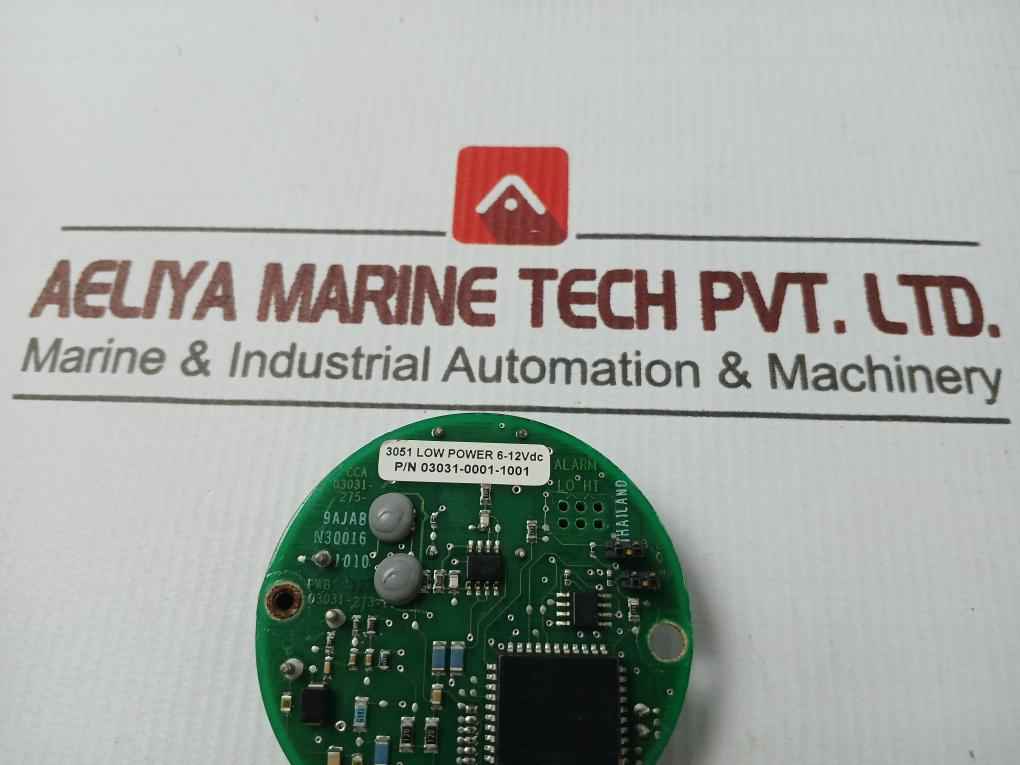 Rosemount 3051 Electronic Pcb Board 6-12Vdc 03031-0001-1001 - Image 7