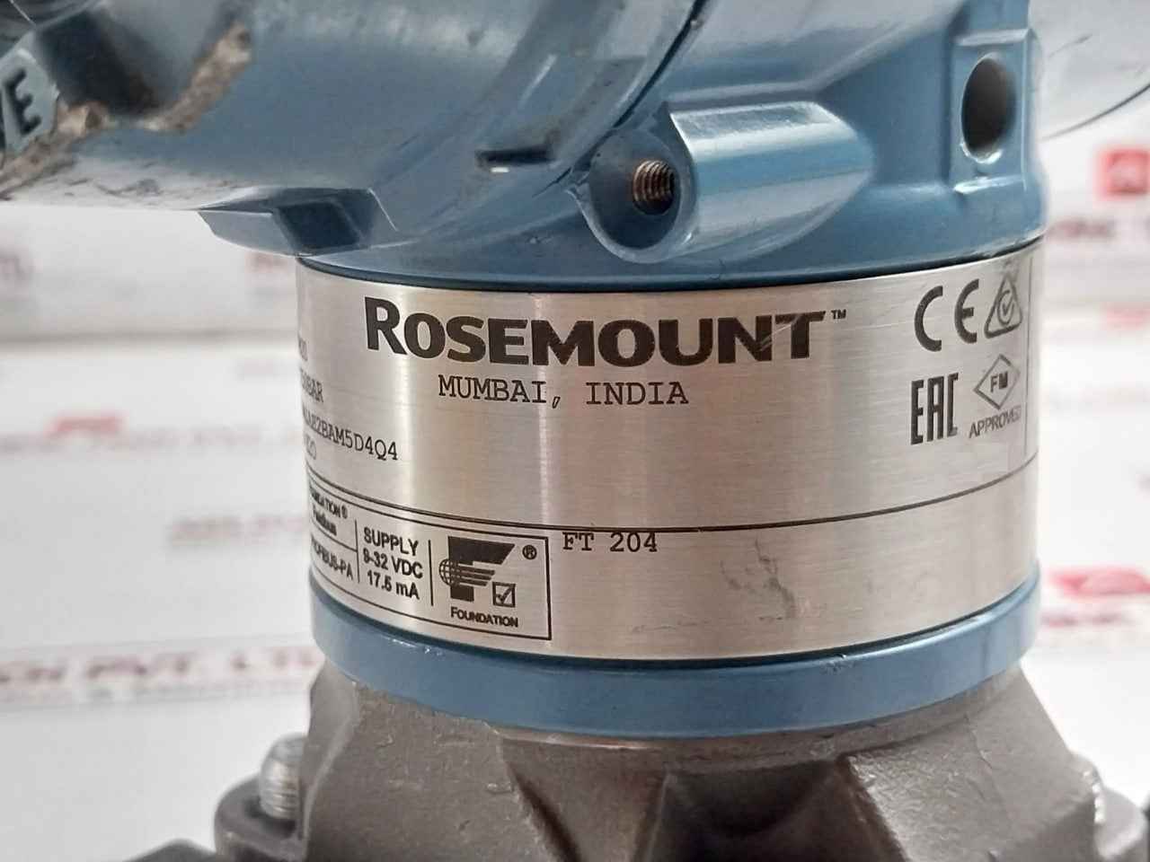 Rosemount 3051Cd2A03A1Ah2Bam5D4Q4 Pressure Transmitter 3626 Psi/250Bar 4-20 Ma - Image 14