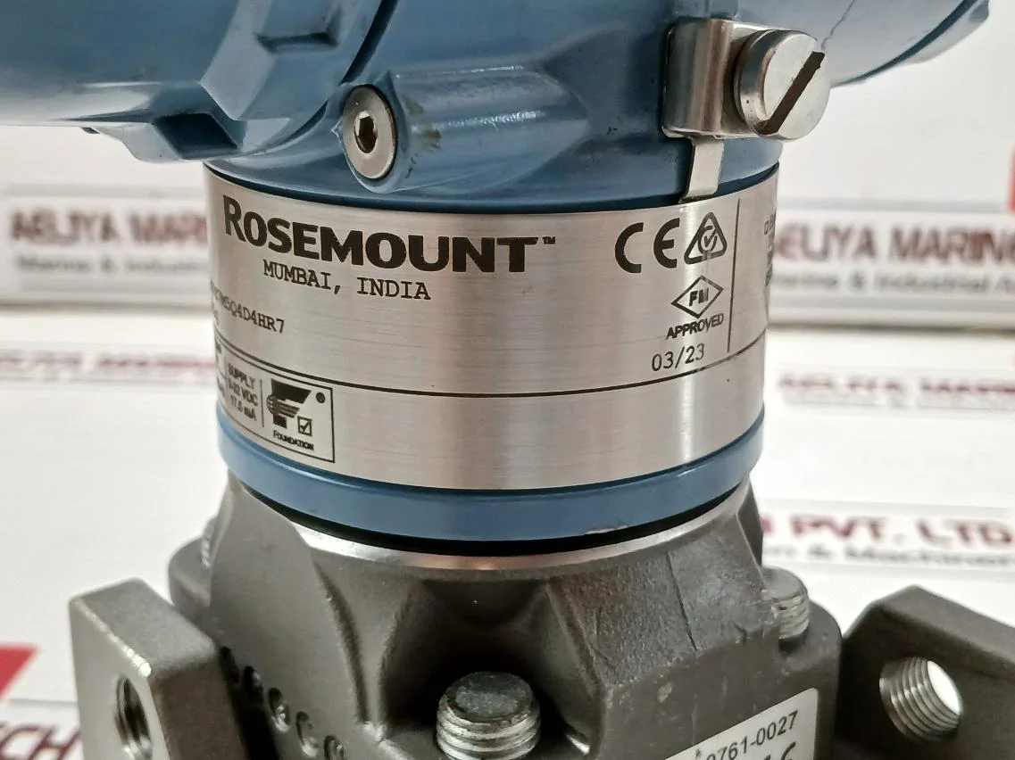 Rosemount 3051Cg2A07A1Ah2B7E7M5Q4D4Hr7 Pressure Transmitter 9Psi/0.62Bar 9-32Vdc - Image 12