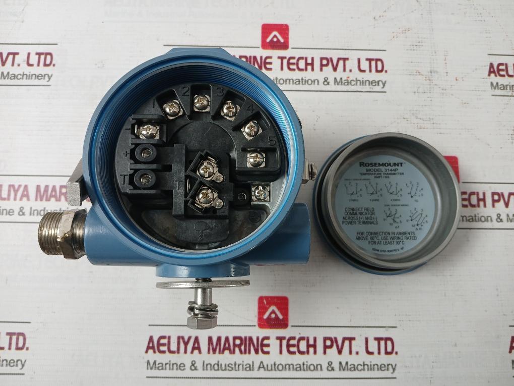 Rosemount 3144P D1A1K1B5M5T1C4Q4 Temperature Transmitter 12.0-42.4 Vdc 4-20 Ma - Image 6