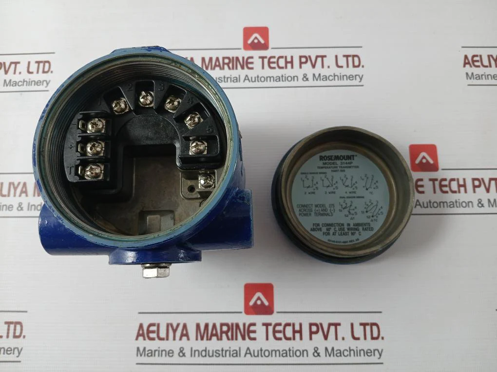 Rosemount 3144P Temperature Transmitter 12.0-42.4 Vdc Ip66 4-20Ma D1A1I5B4M5Q4 - Image 7