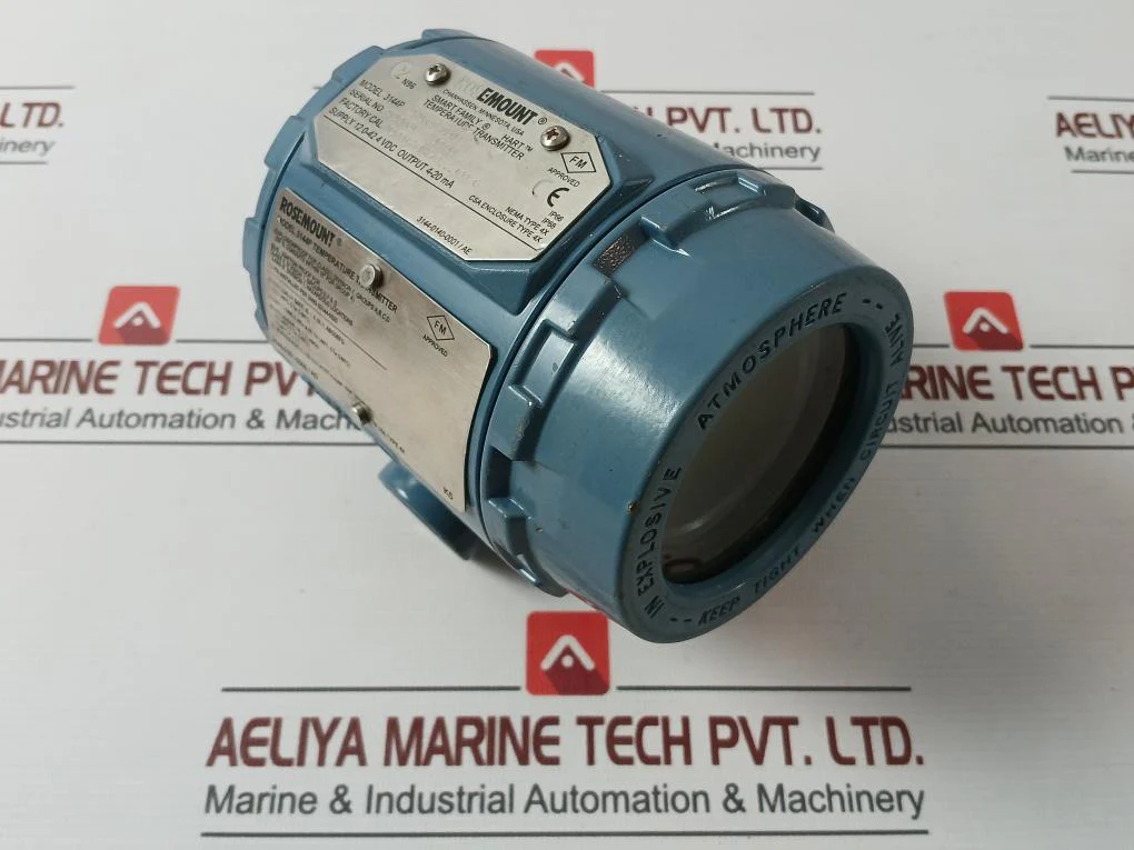 Rosemount 3144P Temperature Transmitter Hart 12.0-42.4 Vdc 4-20Ma 60C 90C - Image 3
