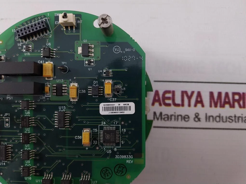 Rosemount 3D39828H01 Pcb For Transmitter Rev 2 94V-0 E204460 - Image 9