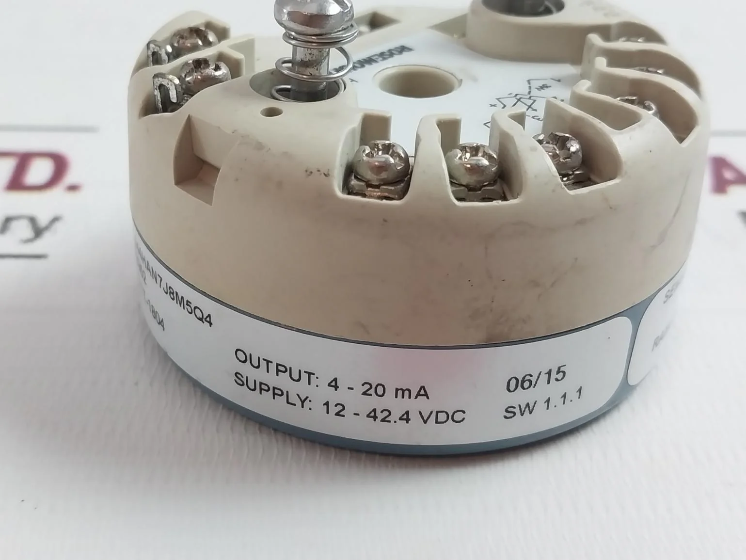 Rosemount 644Han7J8M5Q4 Temperature Transmitter 4-20Ma 12-42.4Vdc - Image 6