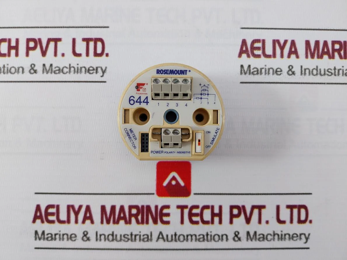 Rosemount 644Hfk5A01J8M5F6Q4 Temperature Transmitter 00644-2402-0003 9.0-32.0Vdc - Image 2