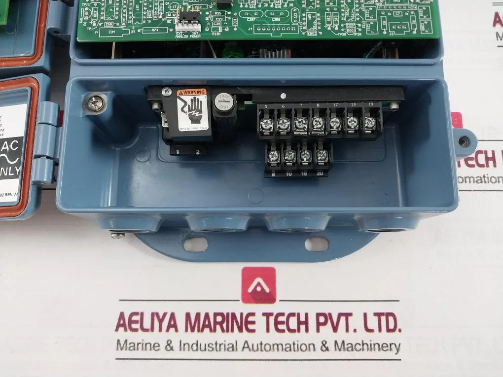Rosemount 8712Hr12N0M4 Magnetic Flowmeter Transmitter 115Vac 50/60Hz 1Ph 2.5Amps - Image 15