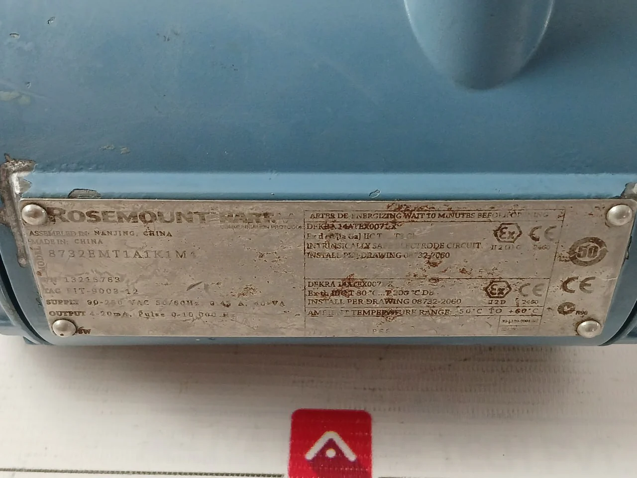 Rosemount 8732Emt1A1K1M4 Hart Communication Protocol Magnetic Flow Transmitter - Image 13