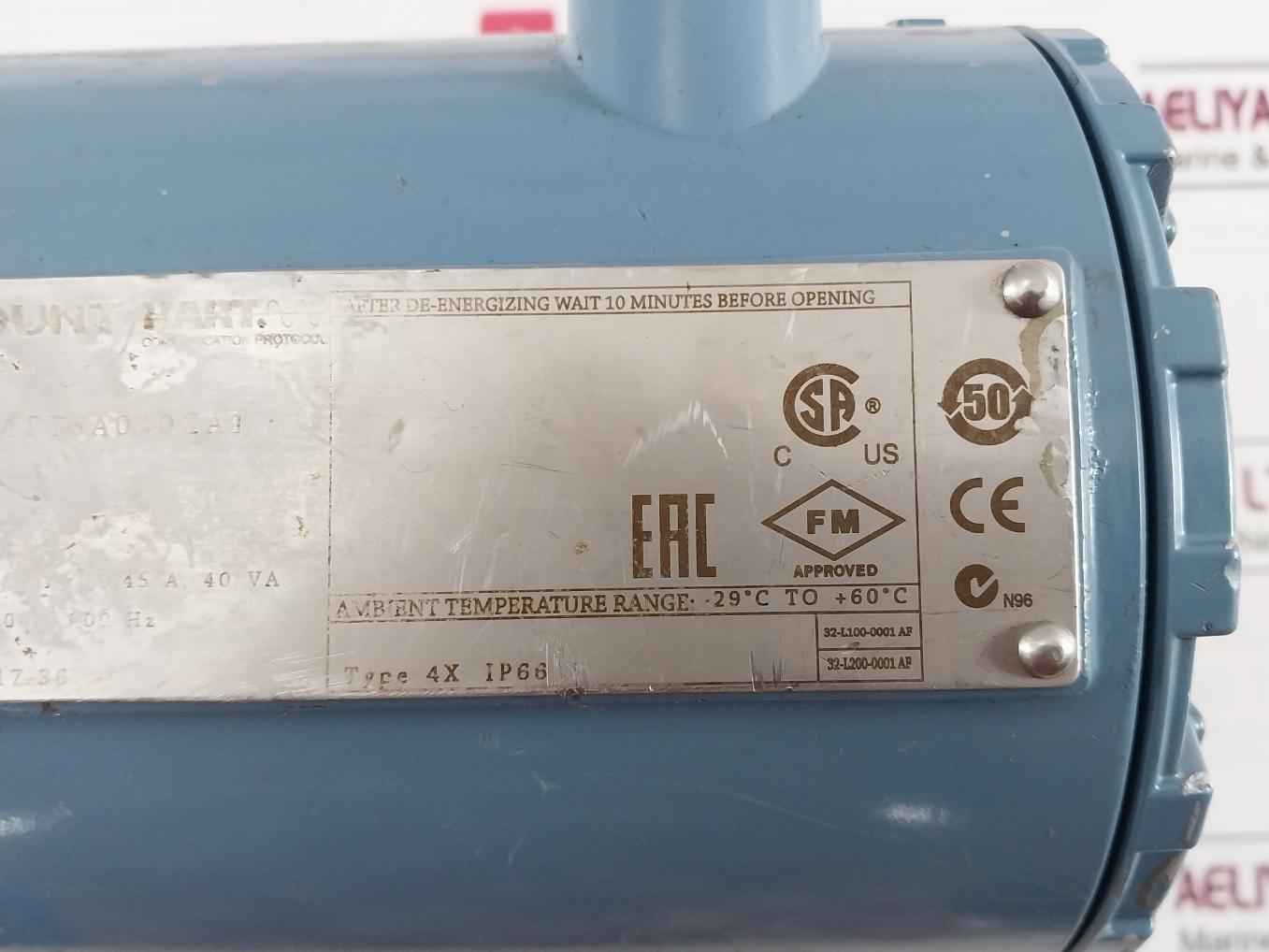 Rosemount 8750Wdmr1A1F18A040Ca1 Magnetic Flow Transmitter Ip66 Rev: Ac 90-250Vac - Image 14
