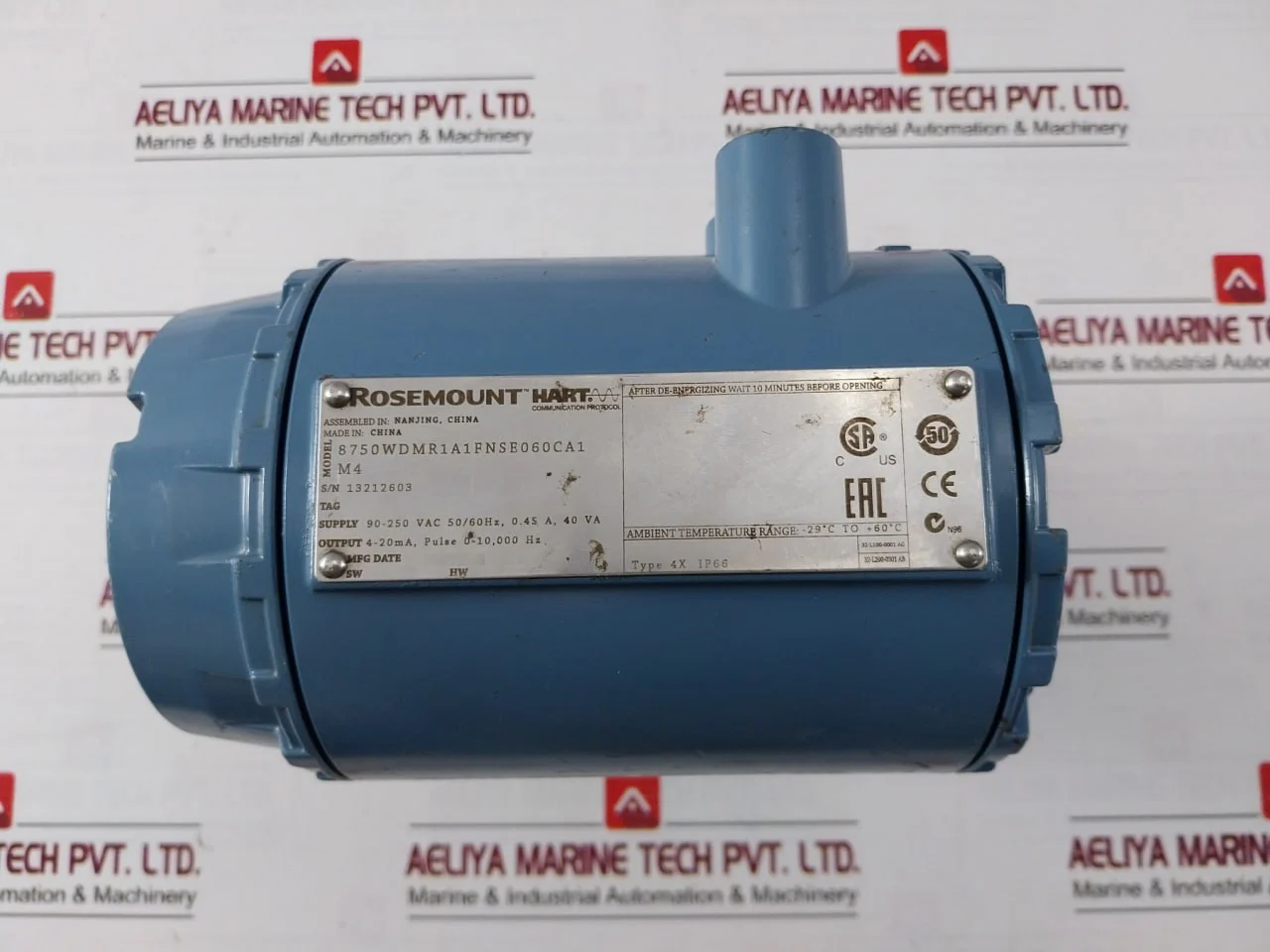 Rosemount 8750Wdmr1A1Fnse060Ca1 M4 Magnetic Flow Meter 90-250Vac 50/60Hz 0.45A - Image 10