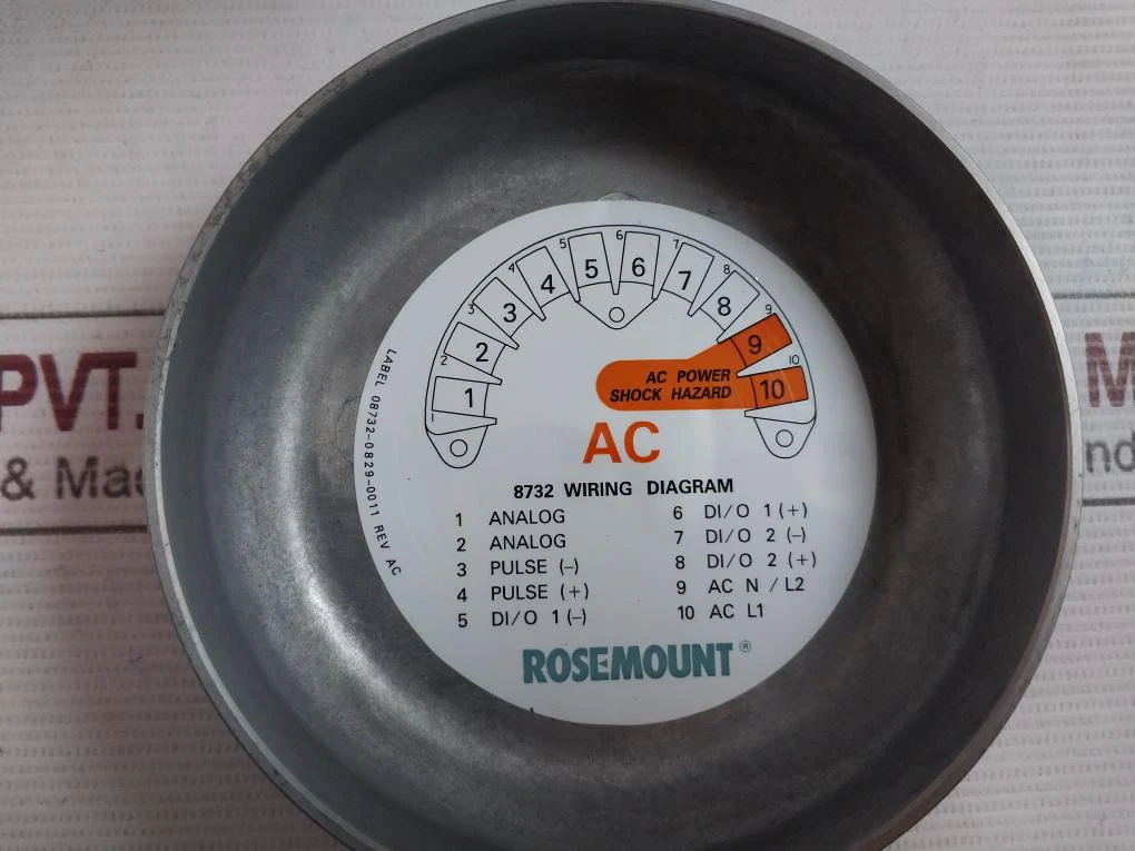 Rosemount 8750Wdmt1A1Fnsa030Ca125M4 Magnetic Flow Meter 4-20Ma - Image 7