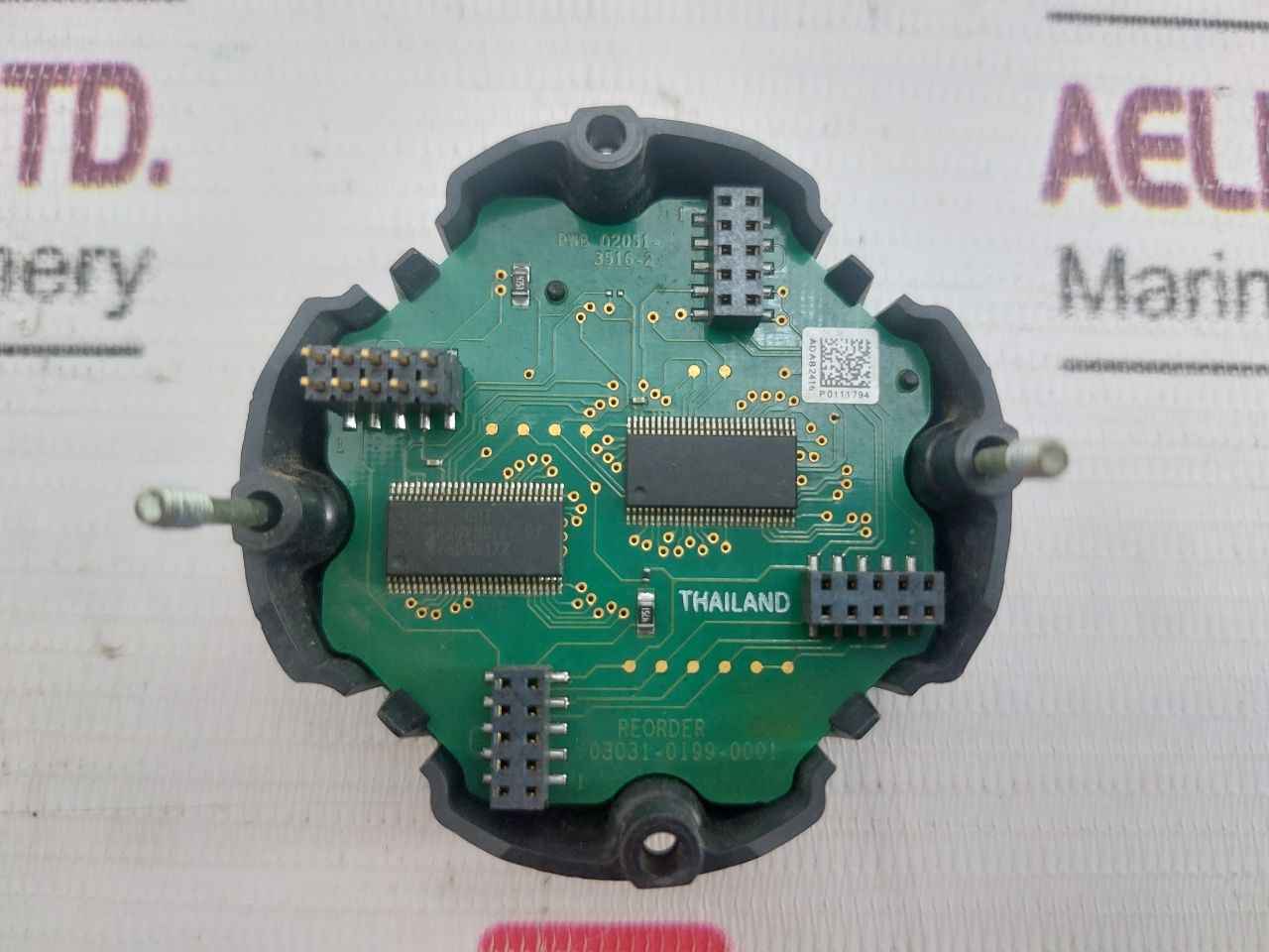 Rosemount Pwb 02051-3516-2 Pressure Transmitter Lcd Meter Display Adab2416 - Image 5
