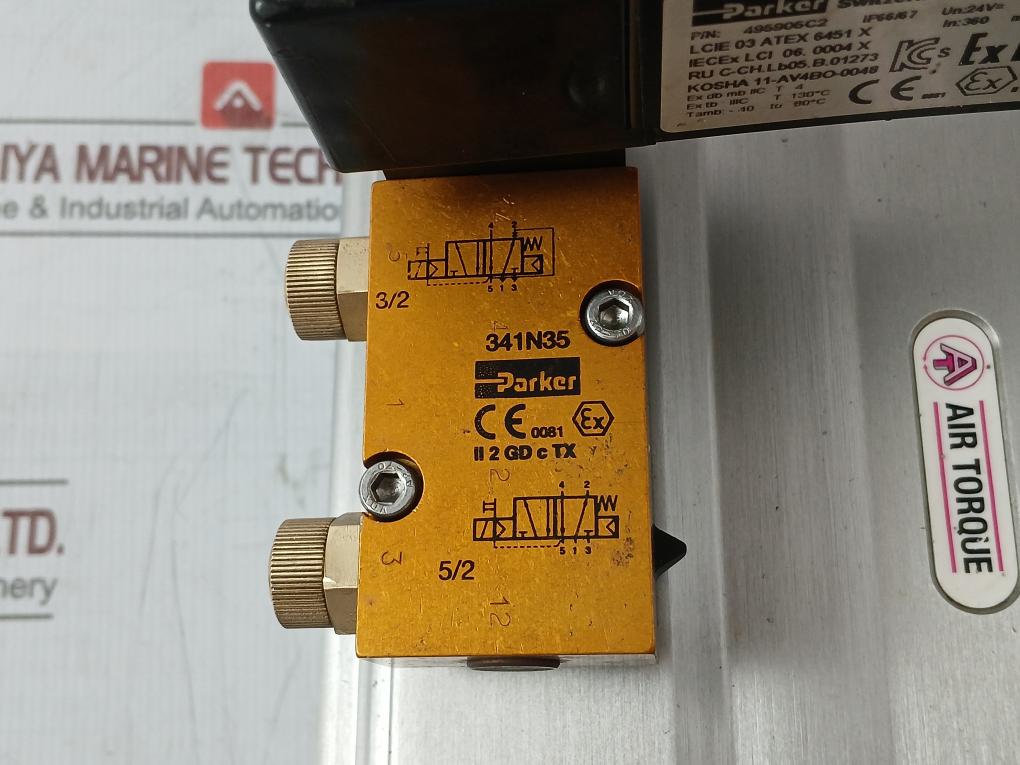 Rotech Acr1Areaazzm252M20Al Pneumatic Actuator Assembly Dr00220U Azl 24 V Dc - Image 5