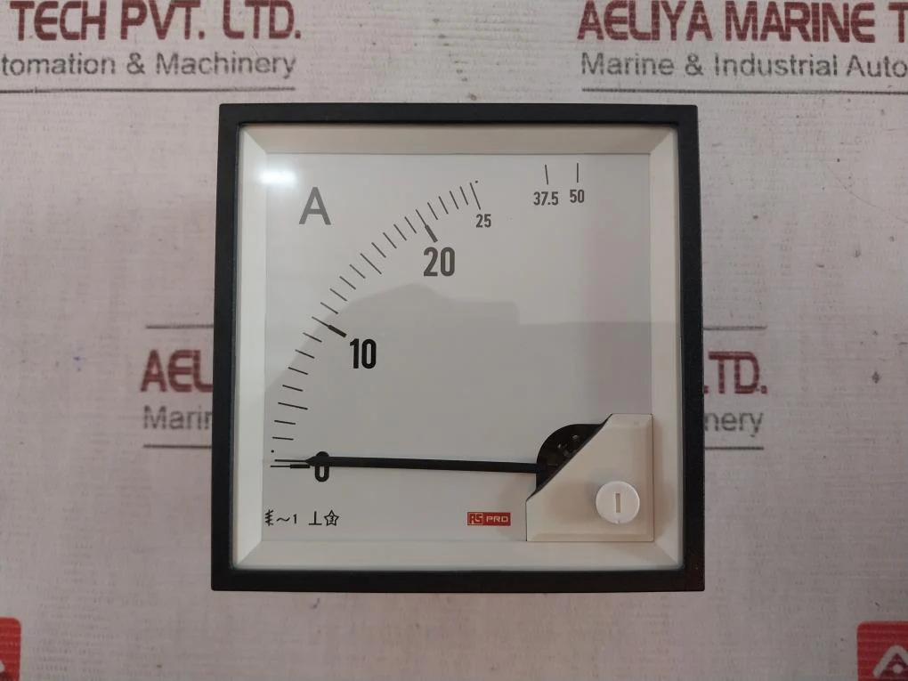 Rs Pro 186-2467 Moving Iron Ac Analogue Panel Meter Ammeter 25A (X2) - Image 2