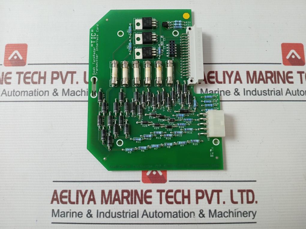 Saab Marine Pwb 9150072-007 Transmitter Interface Card Pcb - Image 2
